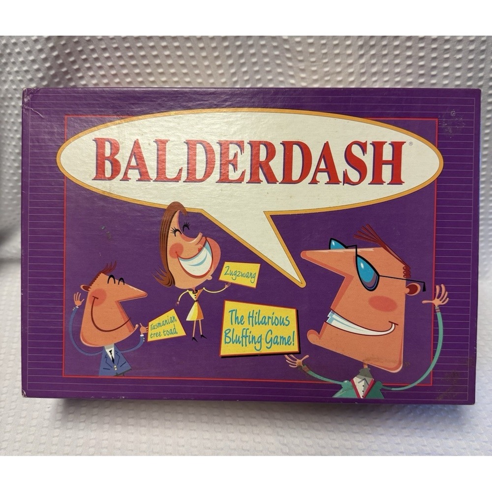 Vintage 1995Parker Brothers Balderash Game 44067